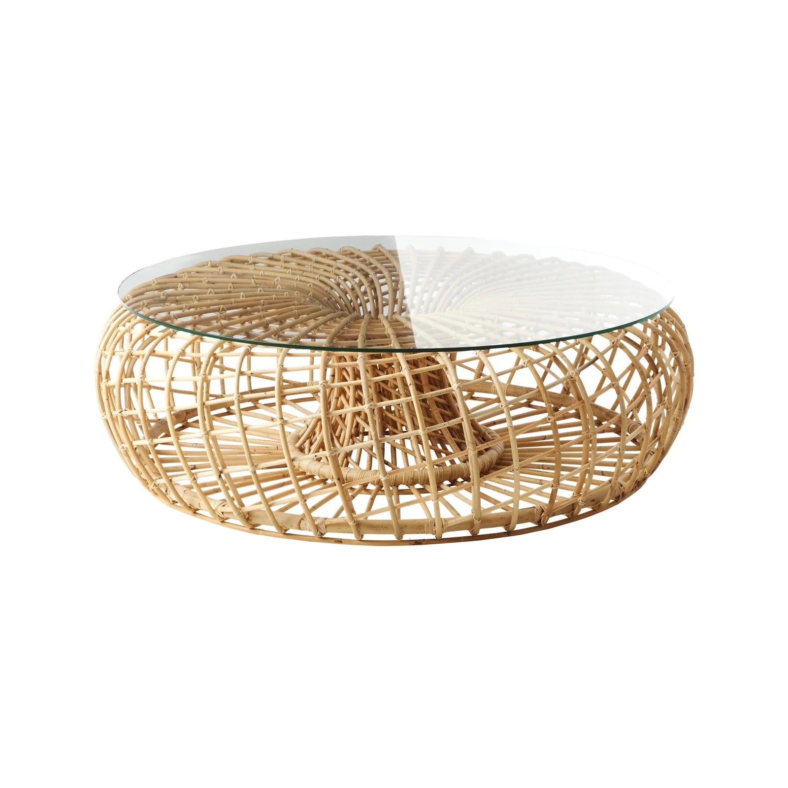 Cane-line Nest Couchtisch/Hocker Ø 130 cm, Aluminium – Garten‑Stuhl