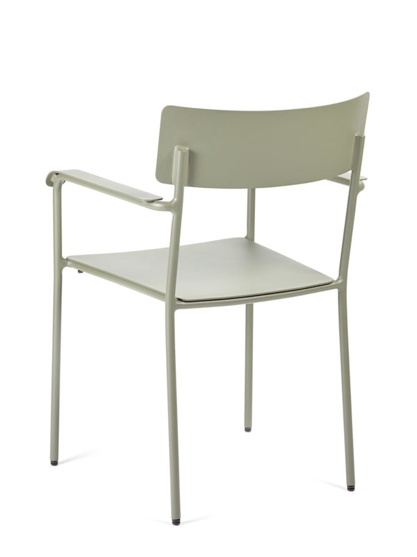 Serax August kompakter Stuhl mit Armlehnen by Vincent Van Duysen 2er Set