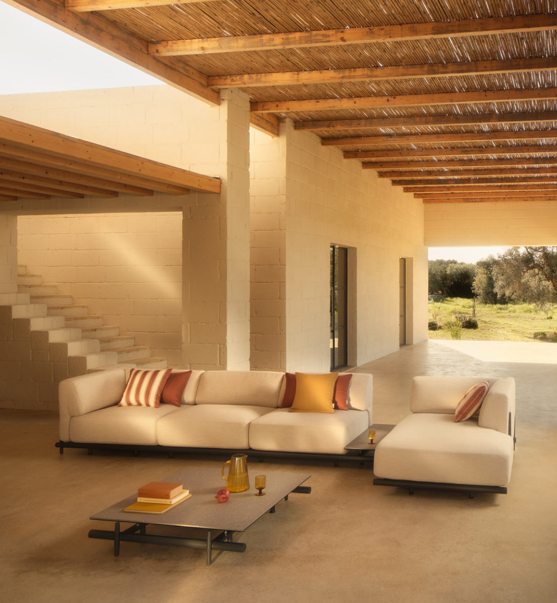 Unopiu Davos Outdoor Sofa by Matteo Nunziati