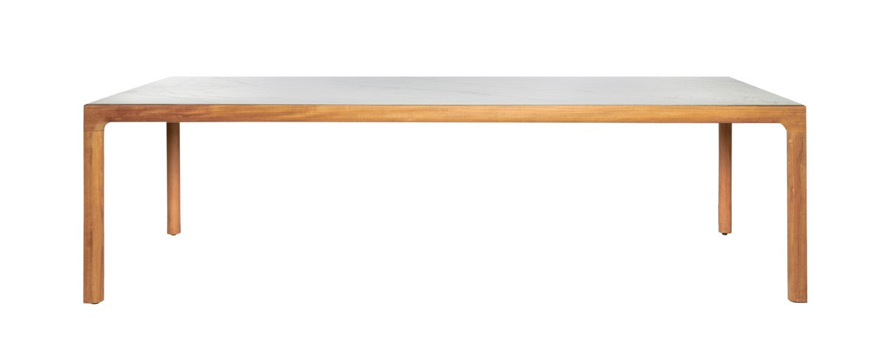 Tribu I Illum Teak Dining Table 267 cm, rectangular
