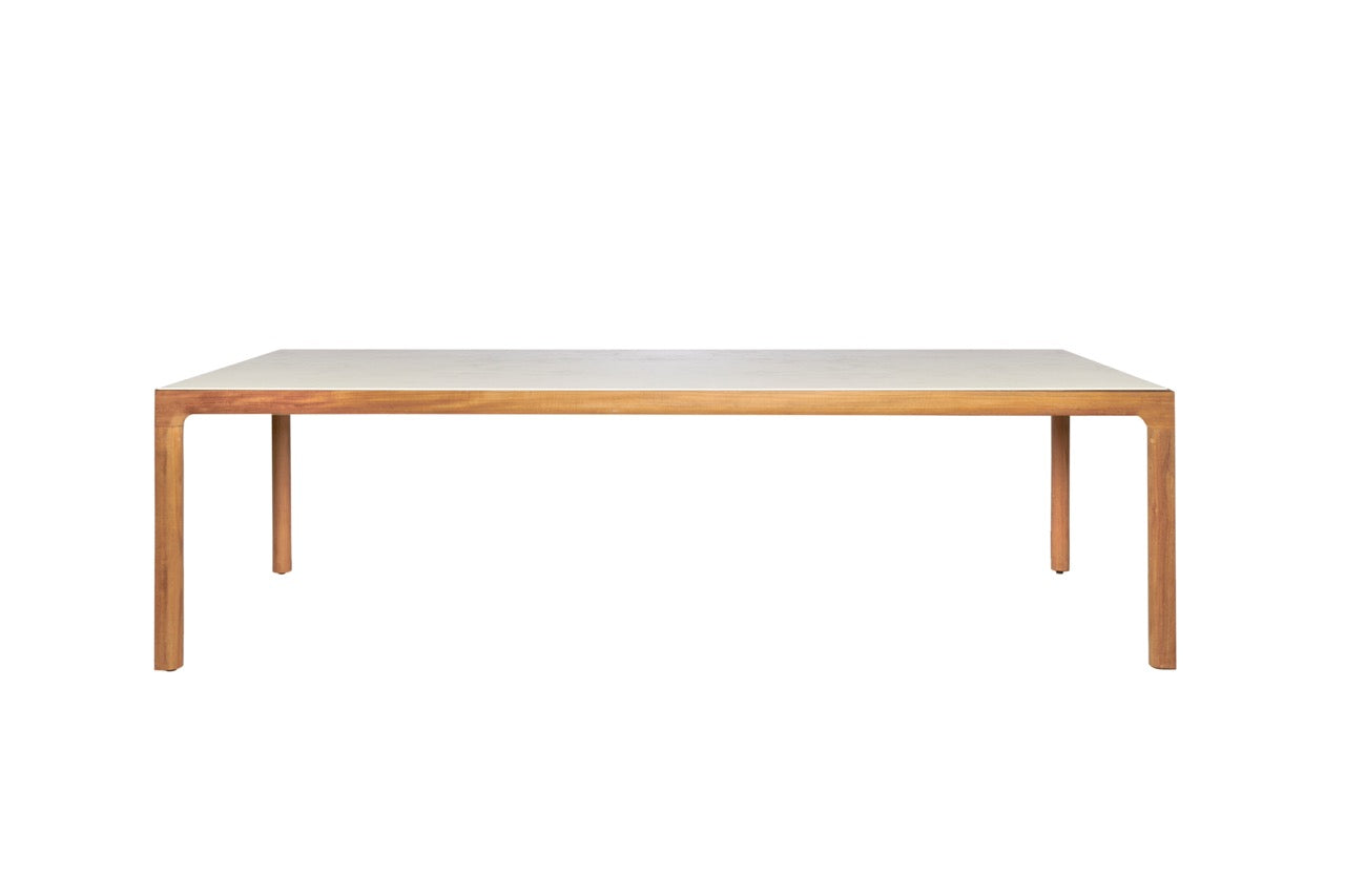 Tribu I Illum Teak Dining Table 267 cm, rectangular