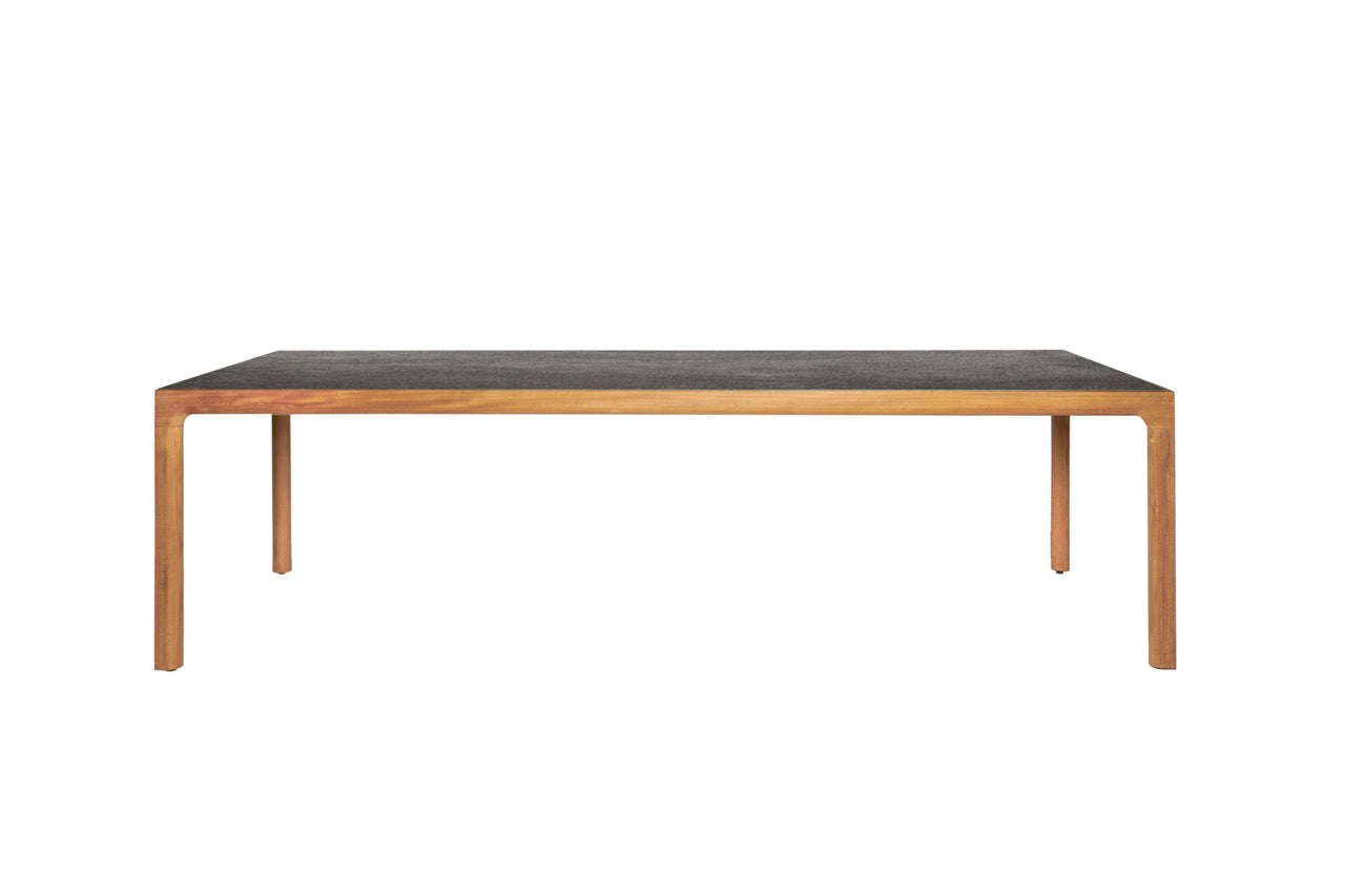 Tribu I Illum Teak Dining Table 267 cm, rectangular