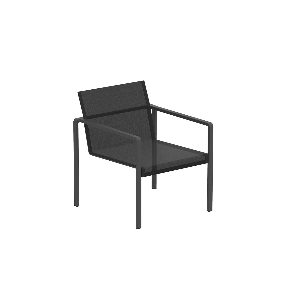 Royal Botania Alura Relaxsessel aus Aluminium in Anthrazit