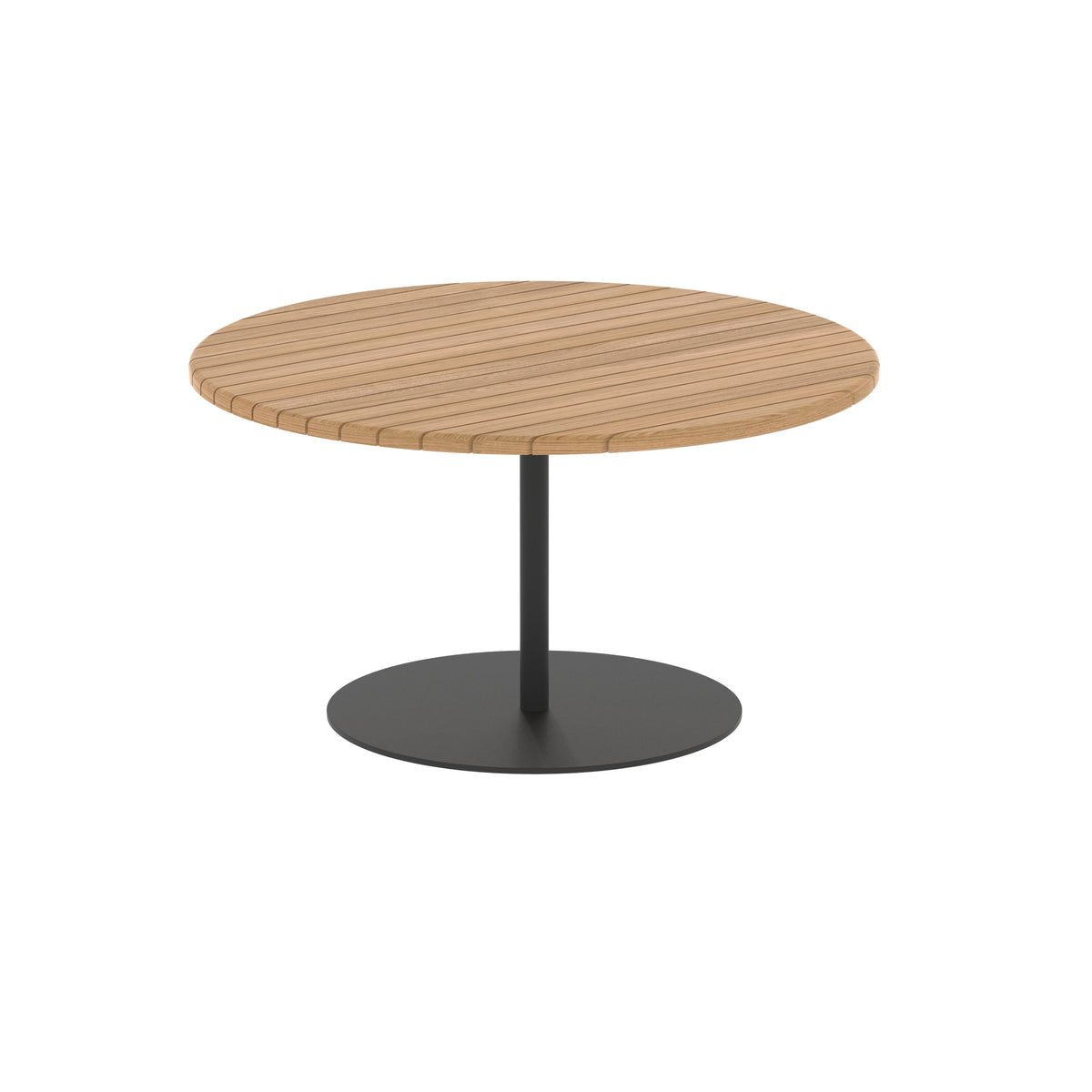 Royal Botania Butler Loungetisch 90 cm, Gestell anthrazit, Teak