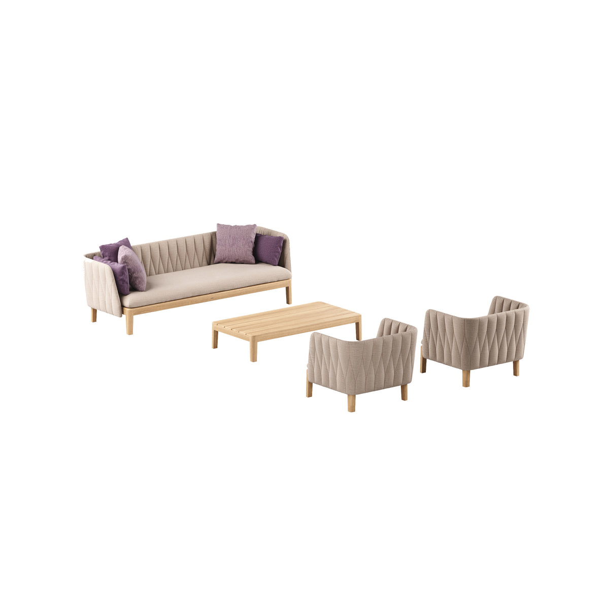 Royal Botania Calypso Lounge Set 02