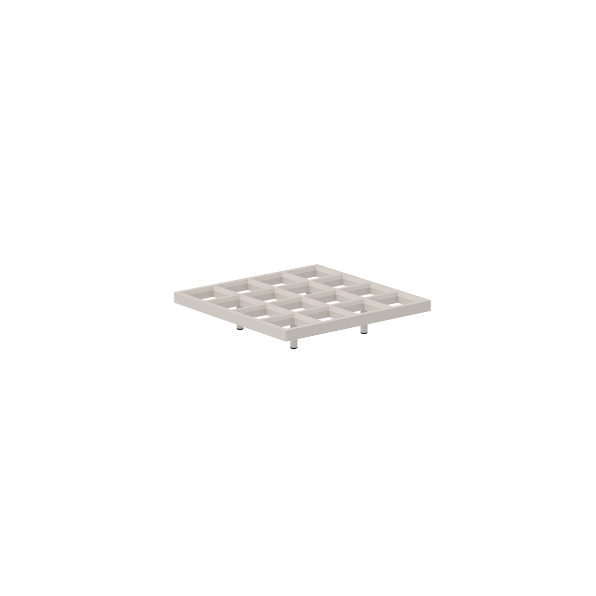 Royal Botania Mozaix Lounge Element Aluminium 100 x 100 cm, pebble