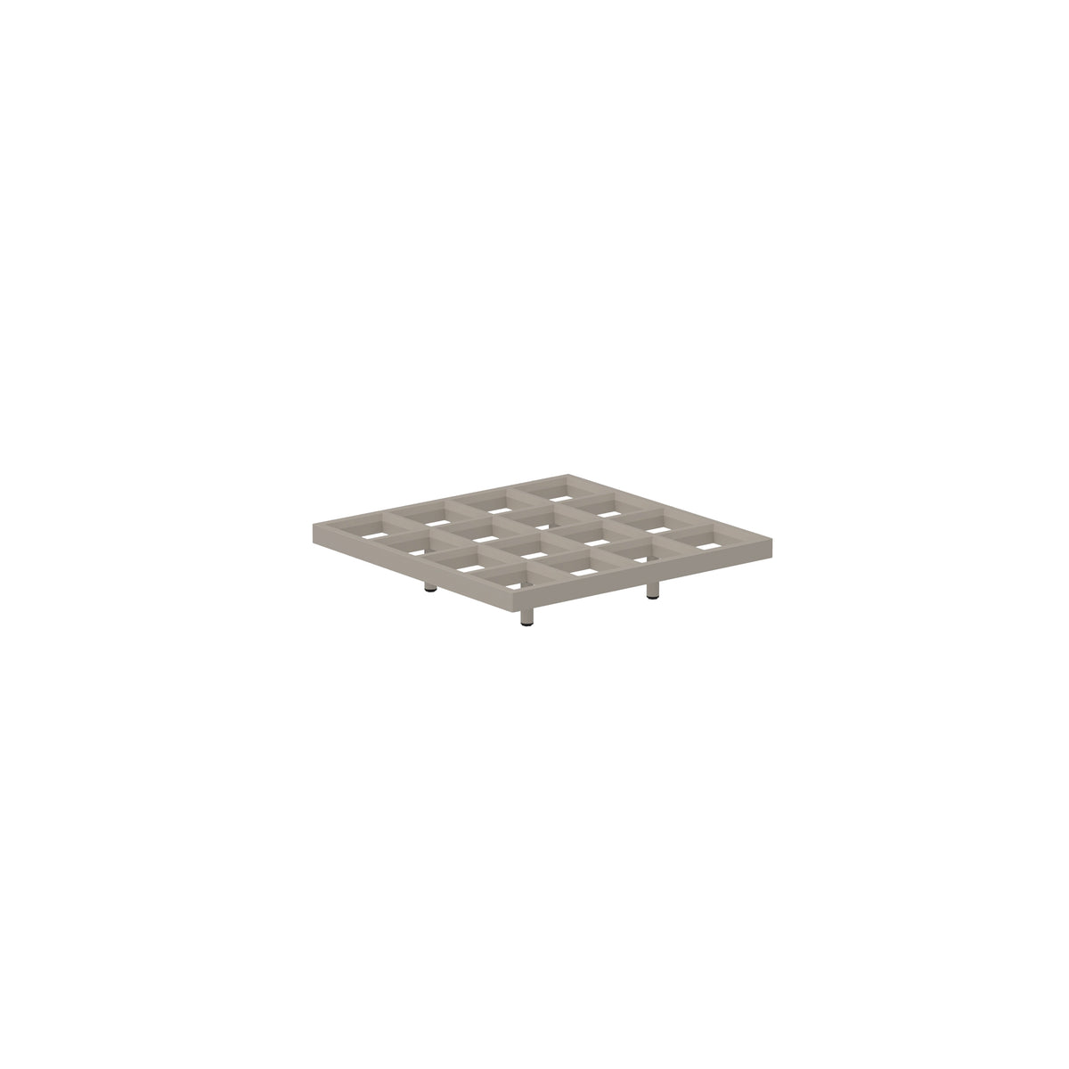 Royal Botania Mozaix Lounge Element Aluminium 100 x 100 cm, sand