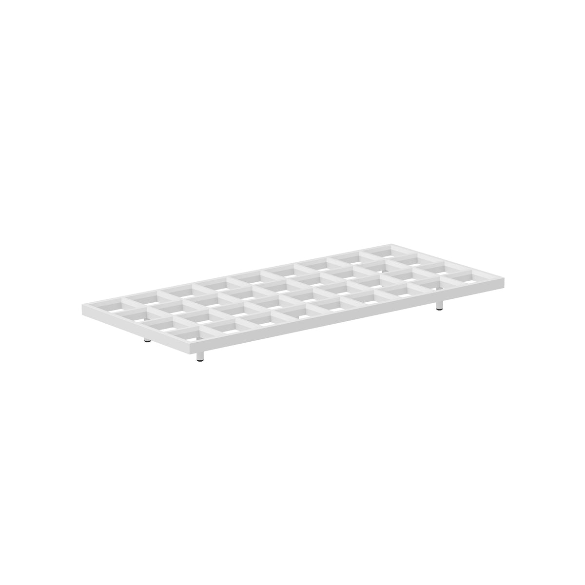 Royal Botania Mozaix Lounge Element Aluminium 220 x 100 cm, weiß