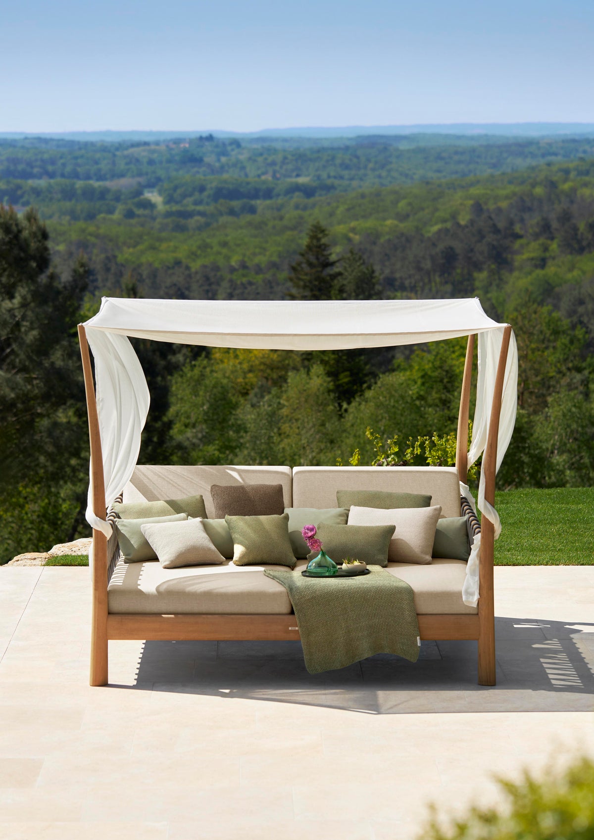 Royal Botania Tuskany Daybed im Außenbereich