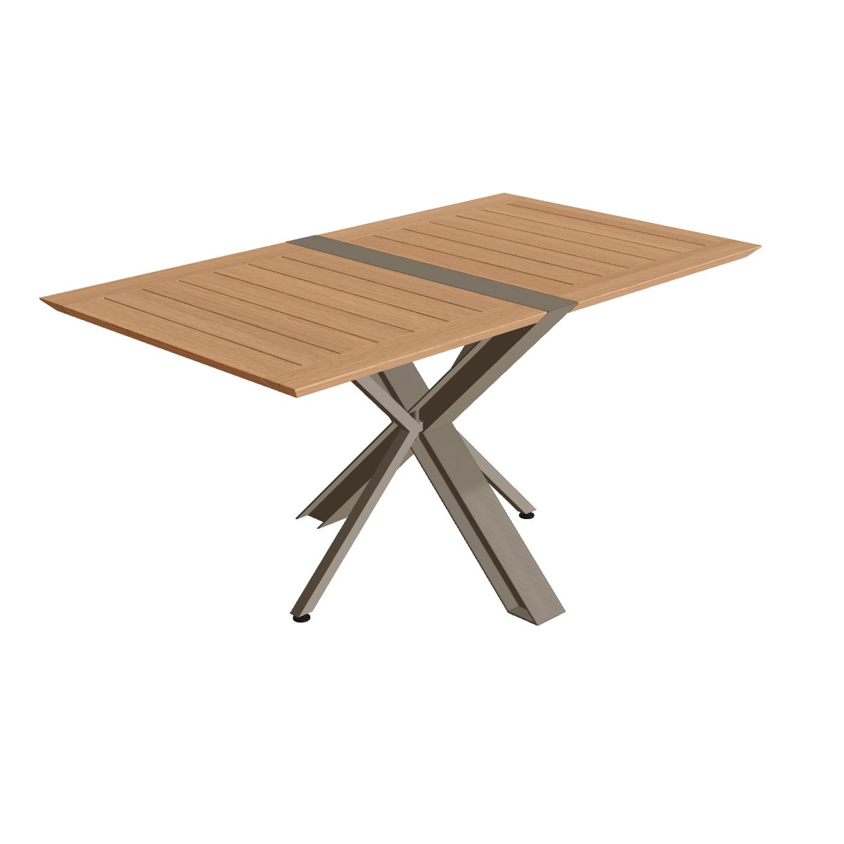 Royal Botania Traverse Klapptisch 150 x 85 cm, Gestell sand