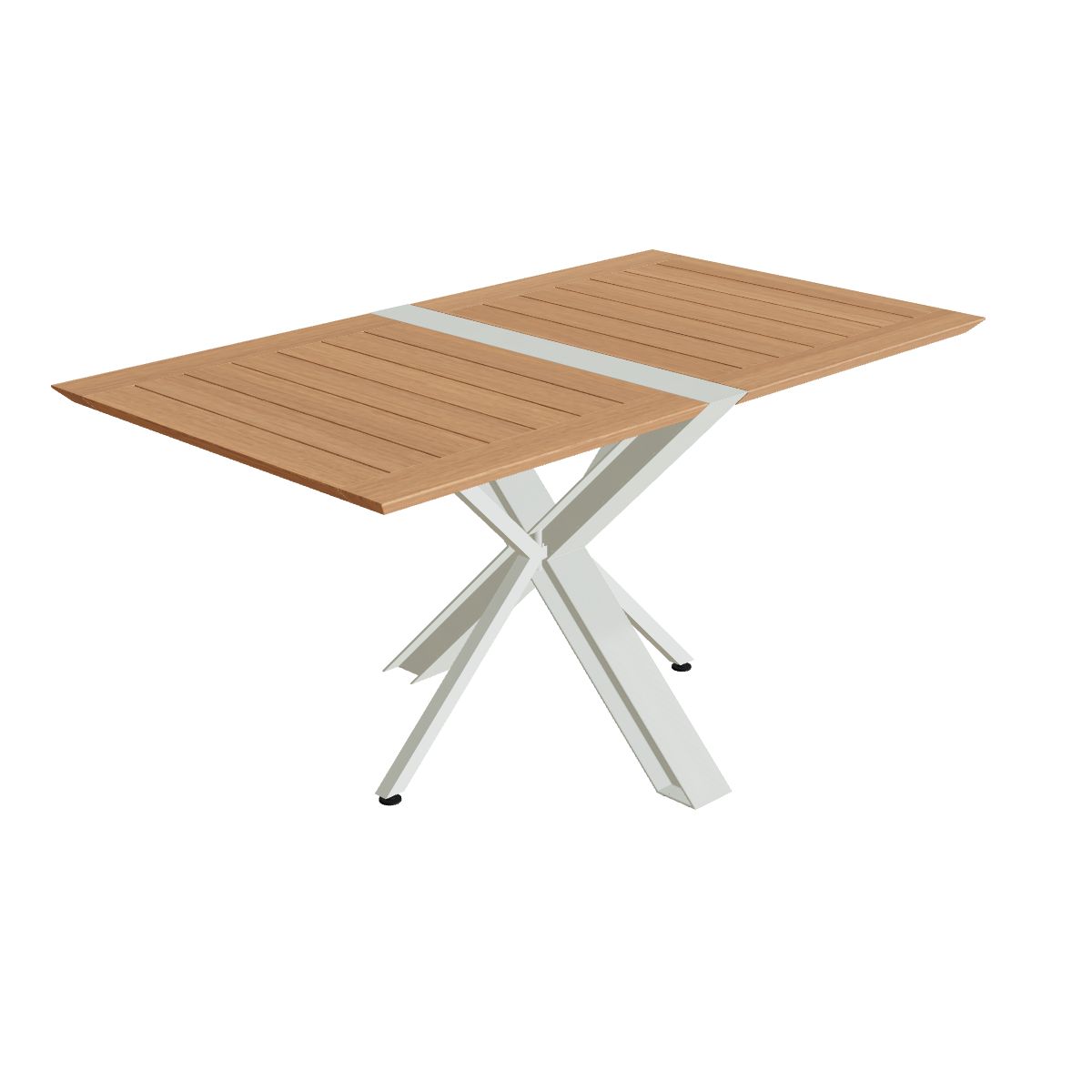 Royal Botania Traverse Klapptisch 150 x 85 cm, Gestell weiß
