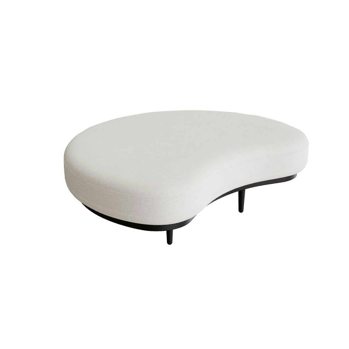 Royal Botania Organix Lounge Tisch 07 – bronze · Keramik weiß (white)