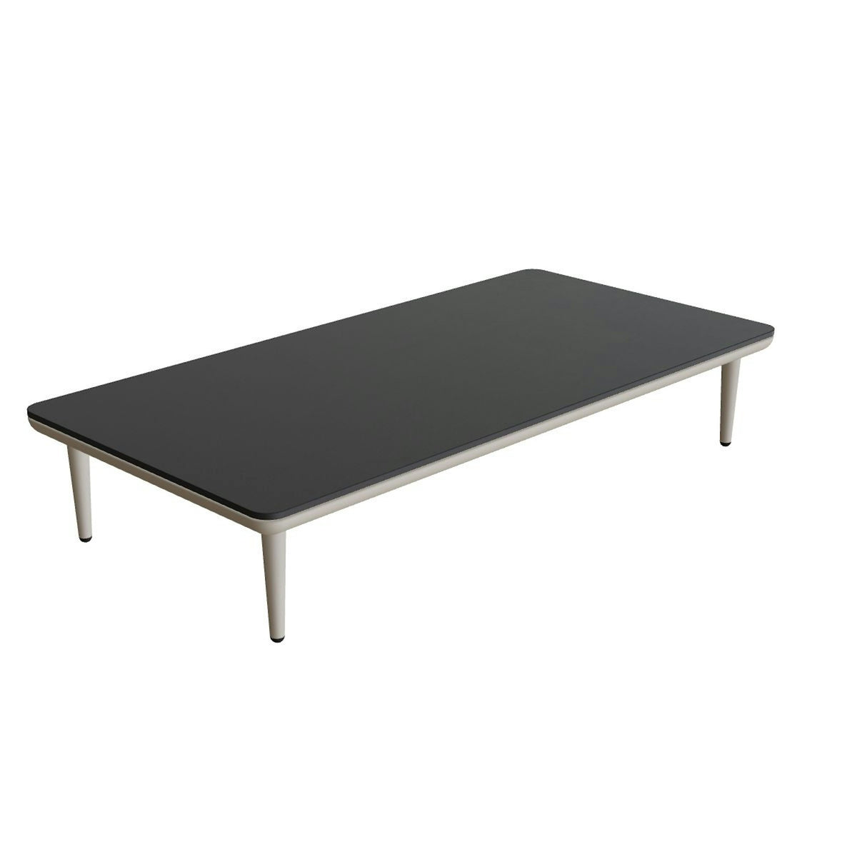 Royal Botania Styletto Lounge Tisch 144 x 72 cm – pebble · Keramik schwarz (black)