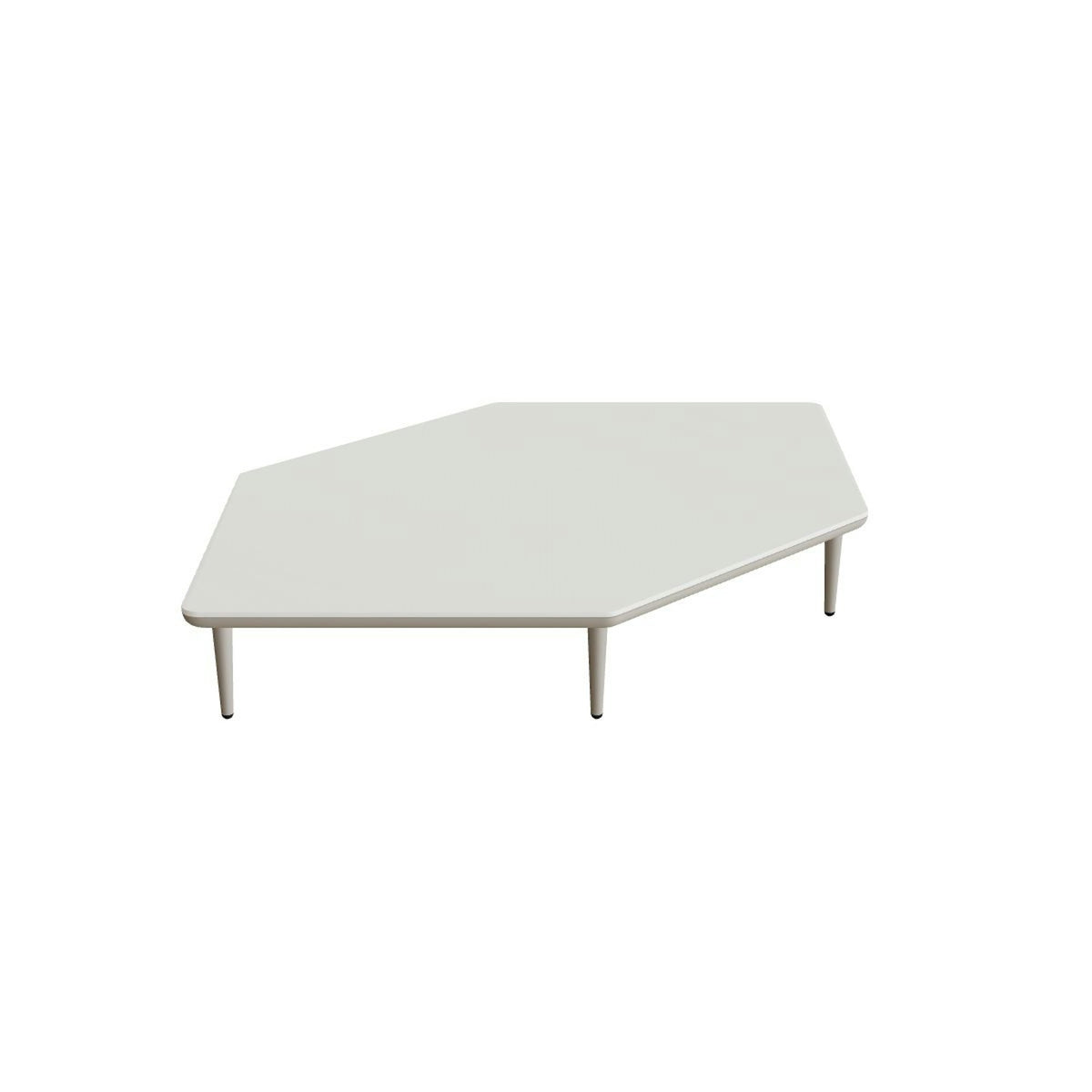 Royal Botania Styletto Lounge Twin Seat Tisch – pebble · Keramik weiß (white)