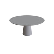 Royal Botania Conix Tisch rund 160 cm, Esstisch, Sockel zementgrau (cement grey), Beton