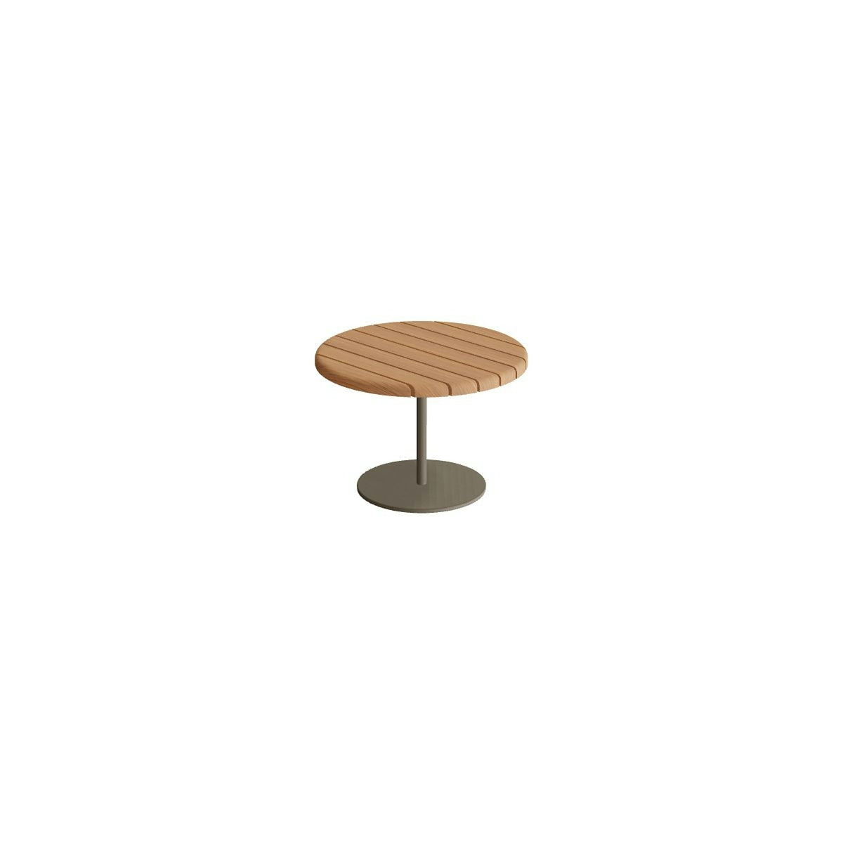 Royal Botania Butler Beistelltisch 40 cm niedrig – sand · Teak
