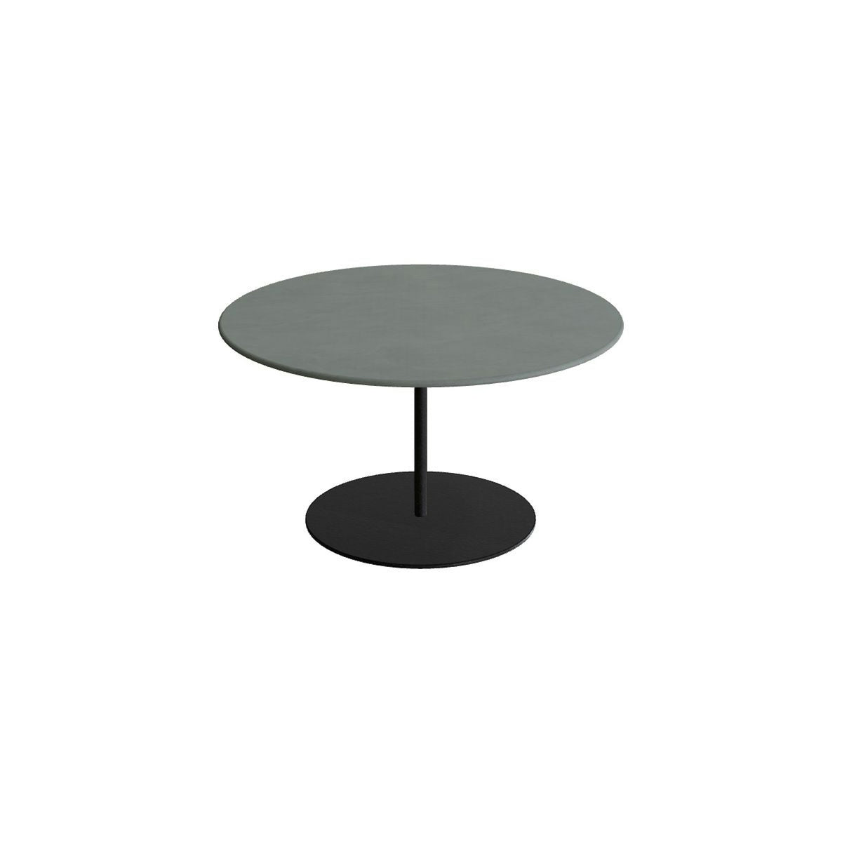 Royal Botania Butler Loungetisch 75 cm – bronze · Keramik steingrün (Verdezza Amazon)