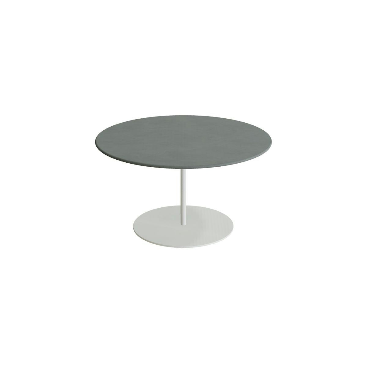 Royal Botania Butler Loungetisch 75 cm – weiß · Keramik steingrün (Verdezza Amazon)