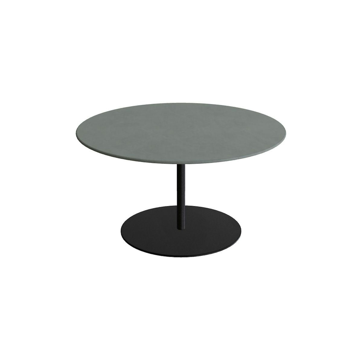Royal Botania Butler Loungetisch 90 cm – bronze · Keramik steingrün (Verdezza Amazon)