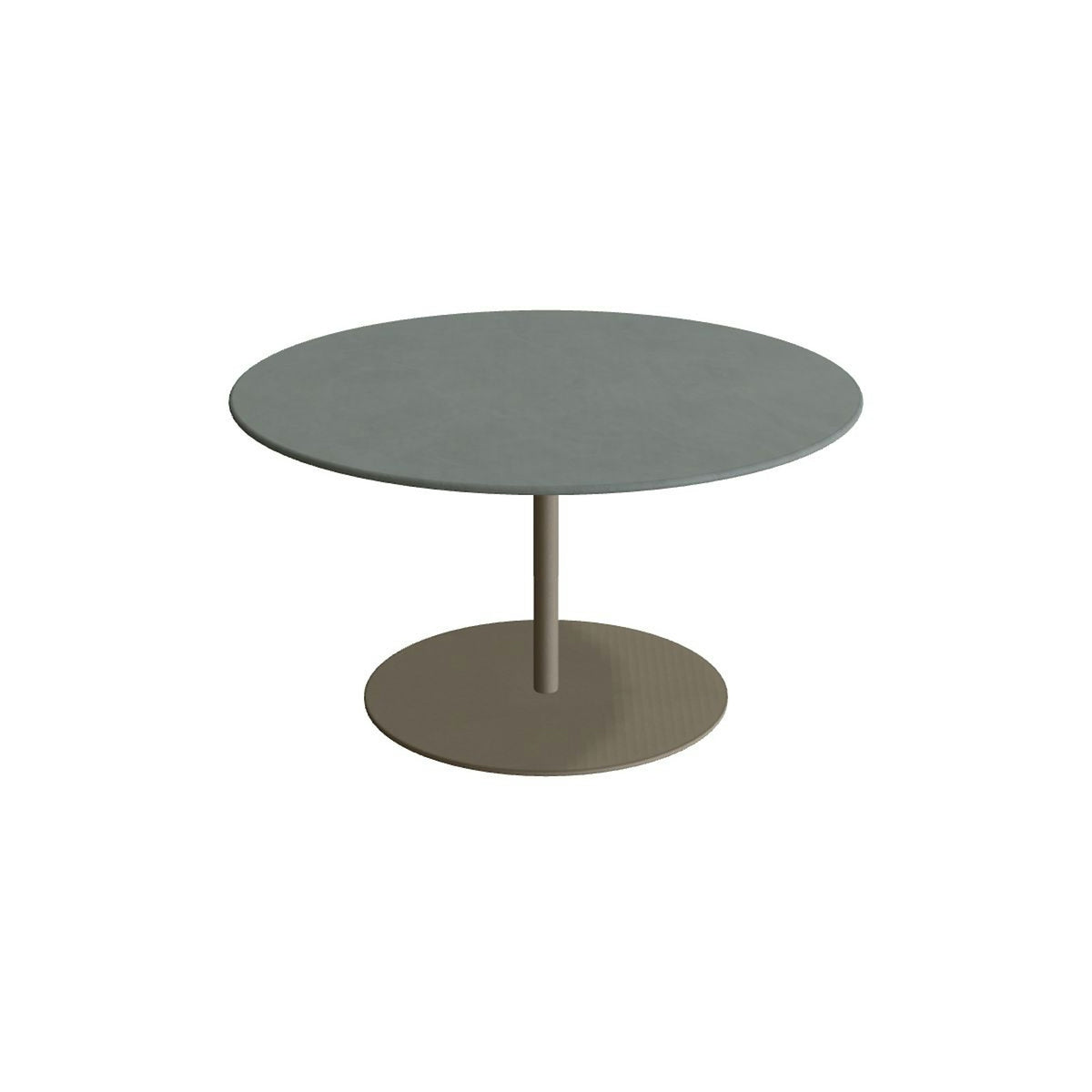 Royal Botania Butler Loungetisch 90 cm – sand · Keramik steingrün (Verdezza Amazon)