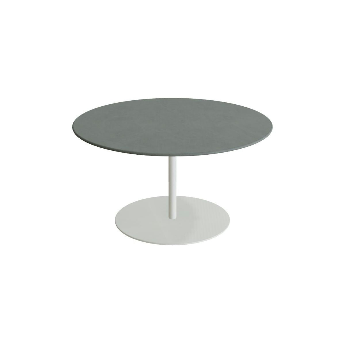Royal Botania Butler Loungetisch 90 cm – weiß · Keramik steingrün (Verdezza Amazon)