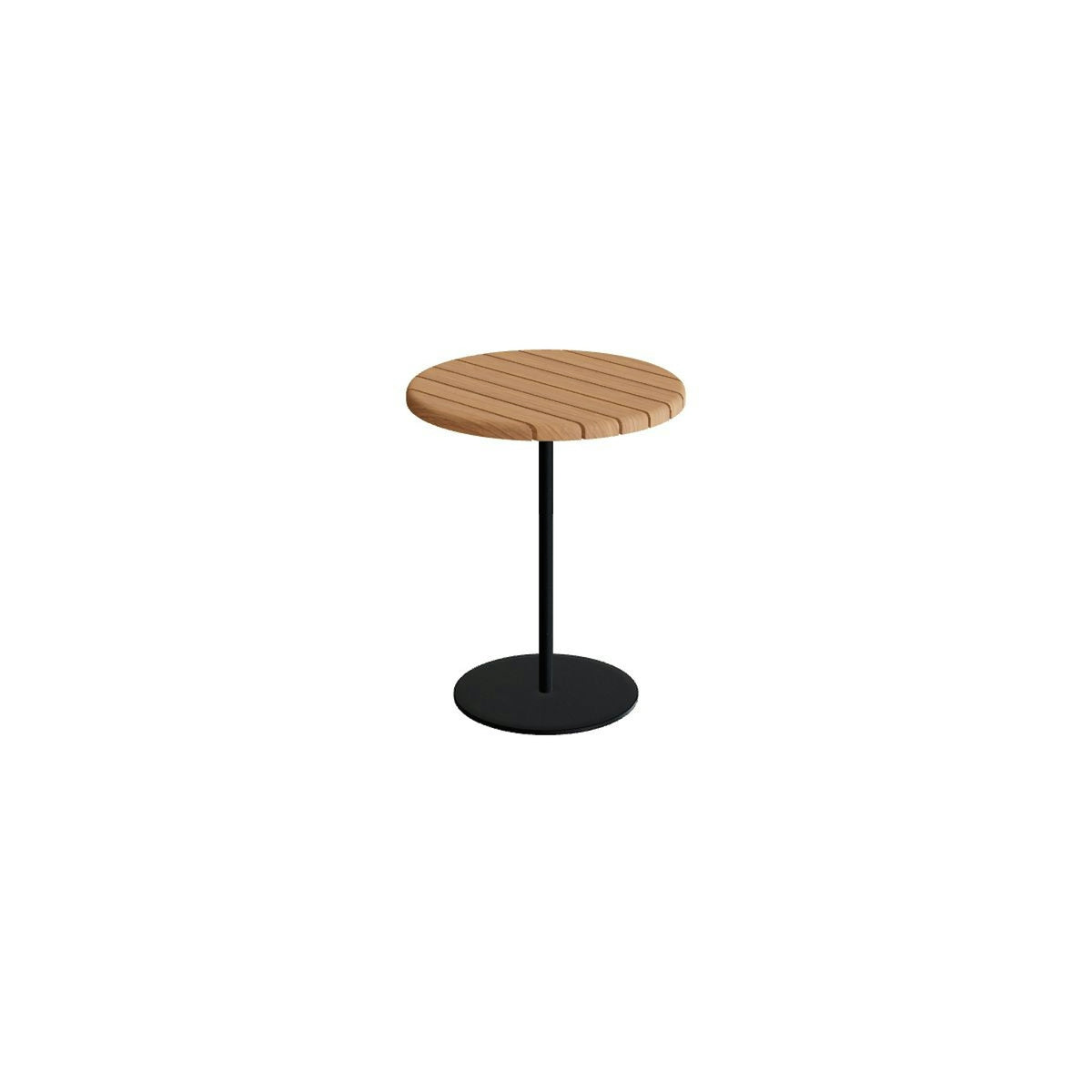 Royal Botania Butler Beistelltisch 40 cm hoch – anthrazit · Teak