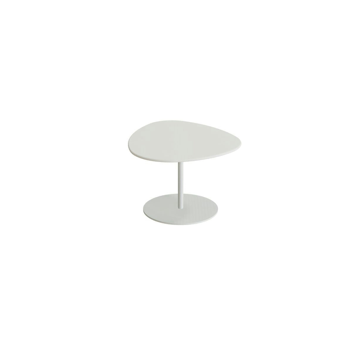 Royal Botania Butler Beistelltisch Plektrum – weiß · Keramik weiß (white)