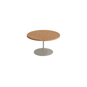 Royal Botania Butler Beistelltisch 60 cm, Gestell pebble, Teak