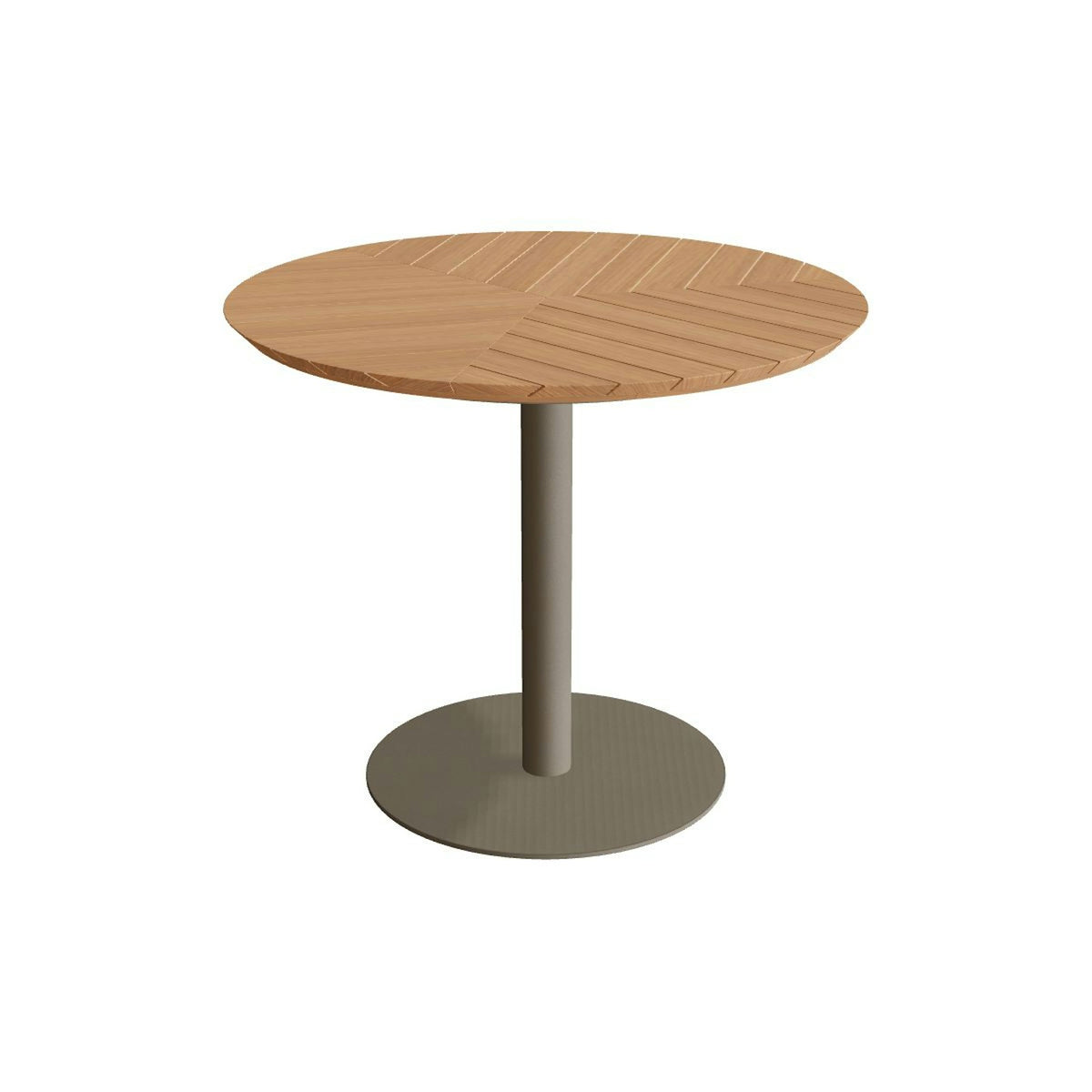 Royal Botania Butler Esstisch 90 cm rund – sand · Teak
