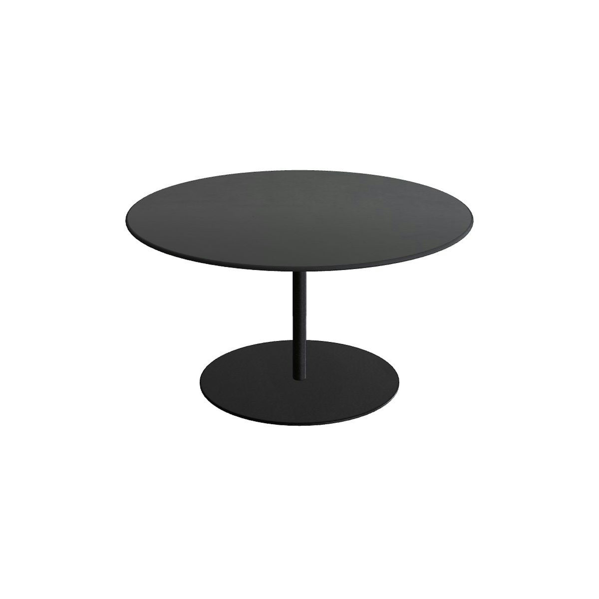 Royal Botania Butler Loungetisch 90 cm – bronze · Keramik schwarz (black)