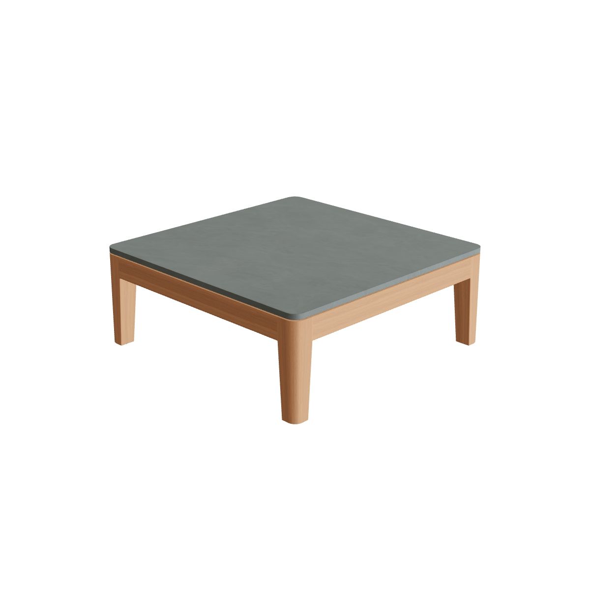 Royal Botania Calypso Lounge Tisch 72 × 72 cm mit Keramikplatte