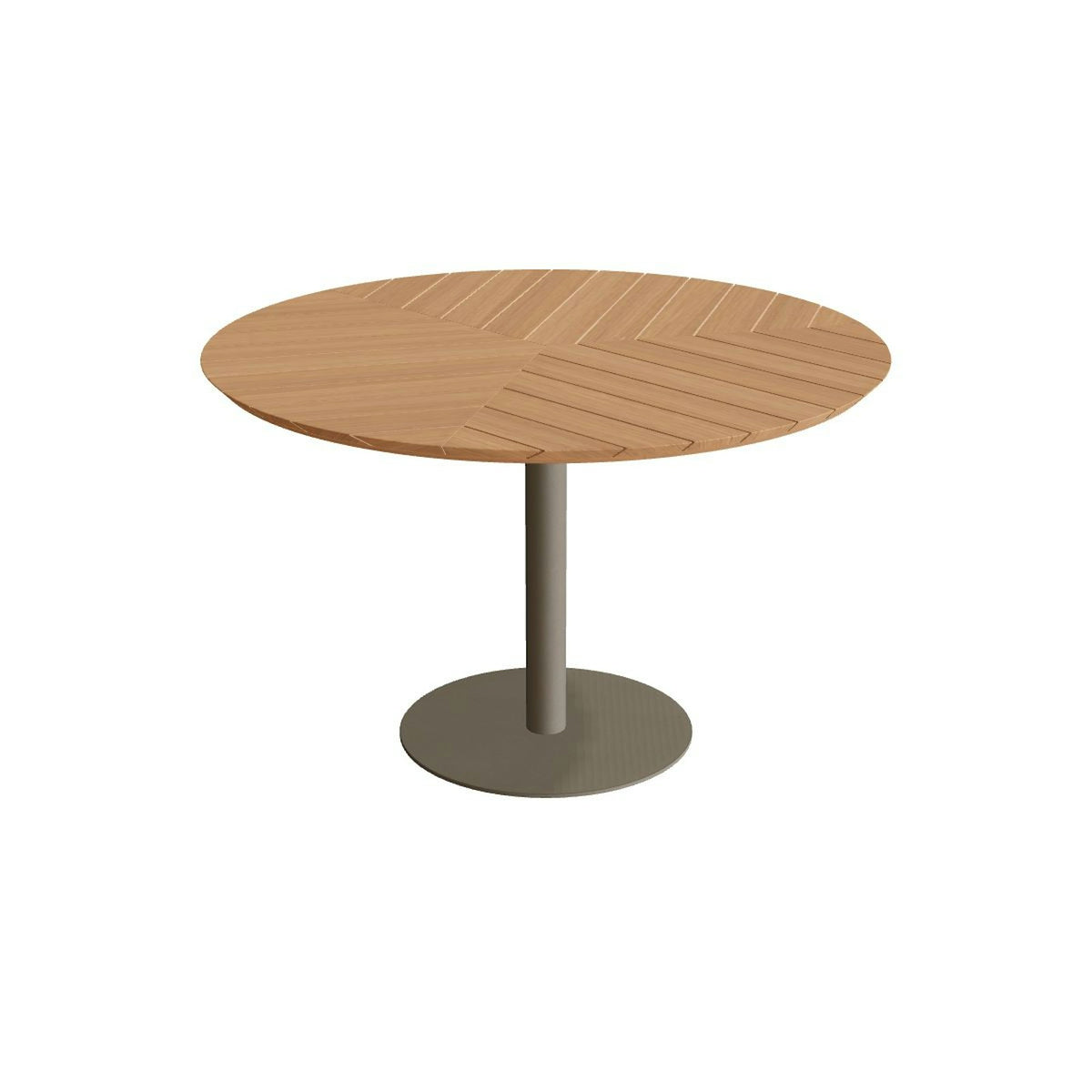 Royal Botania Butler Esstisch 120 cm rund – sand · Teak