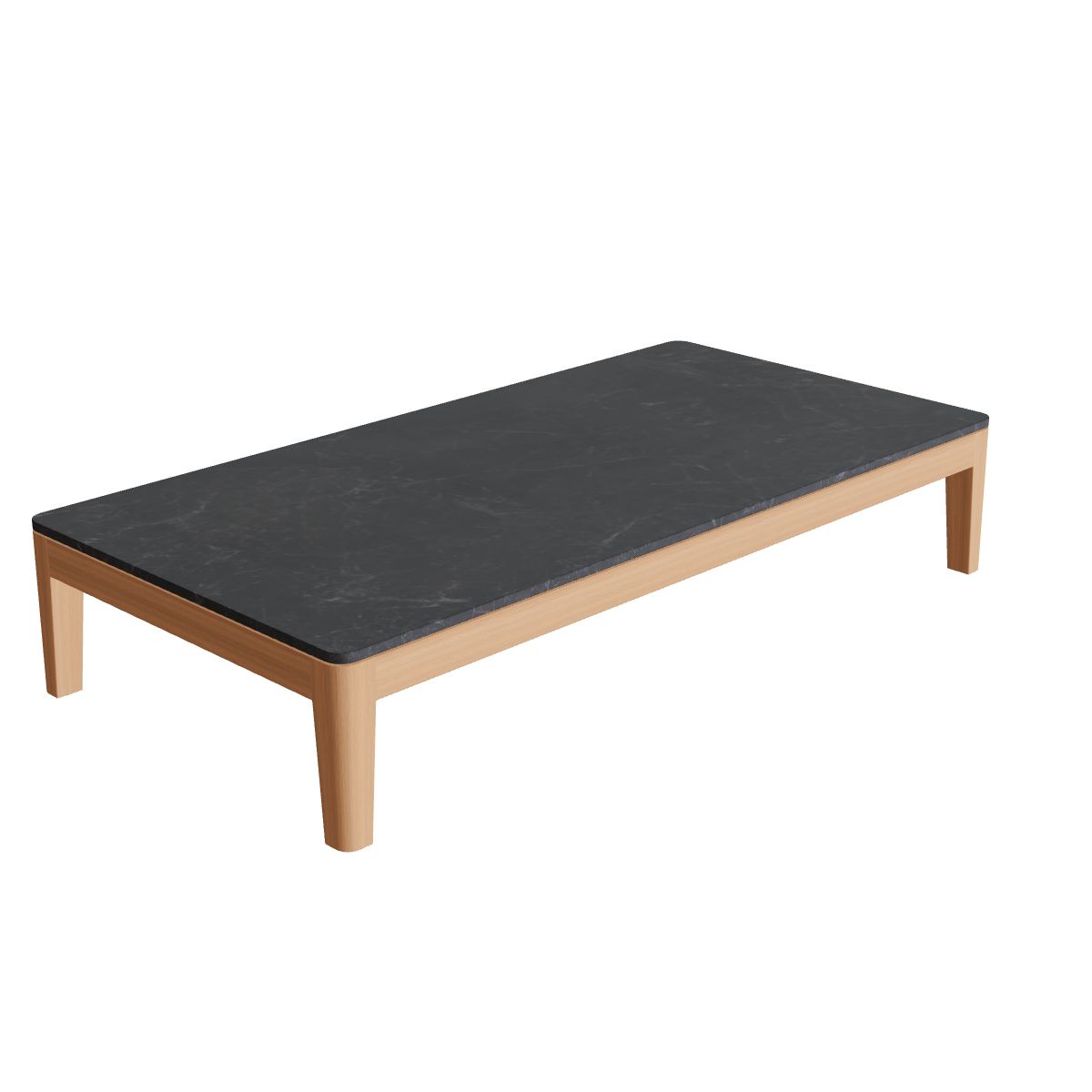Royal Botania Calypso Lounge Tisch 144 × 72 cm mit Keramikplatte