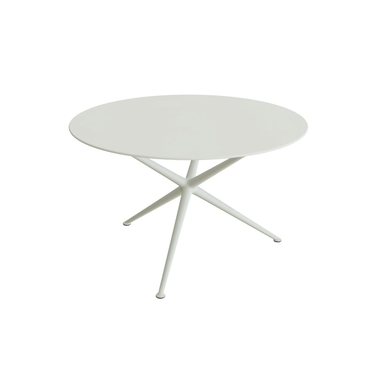 Royal Botania Exes Tisch rund 120 cm – weiß · Keramik weiß (white)