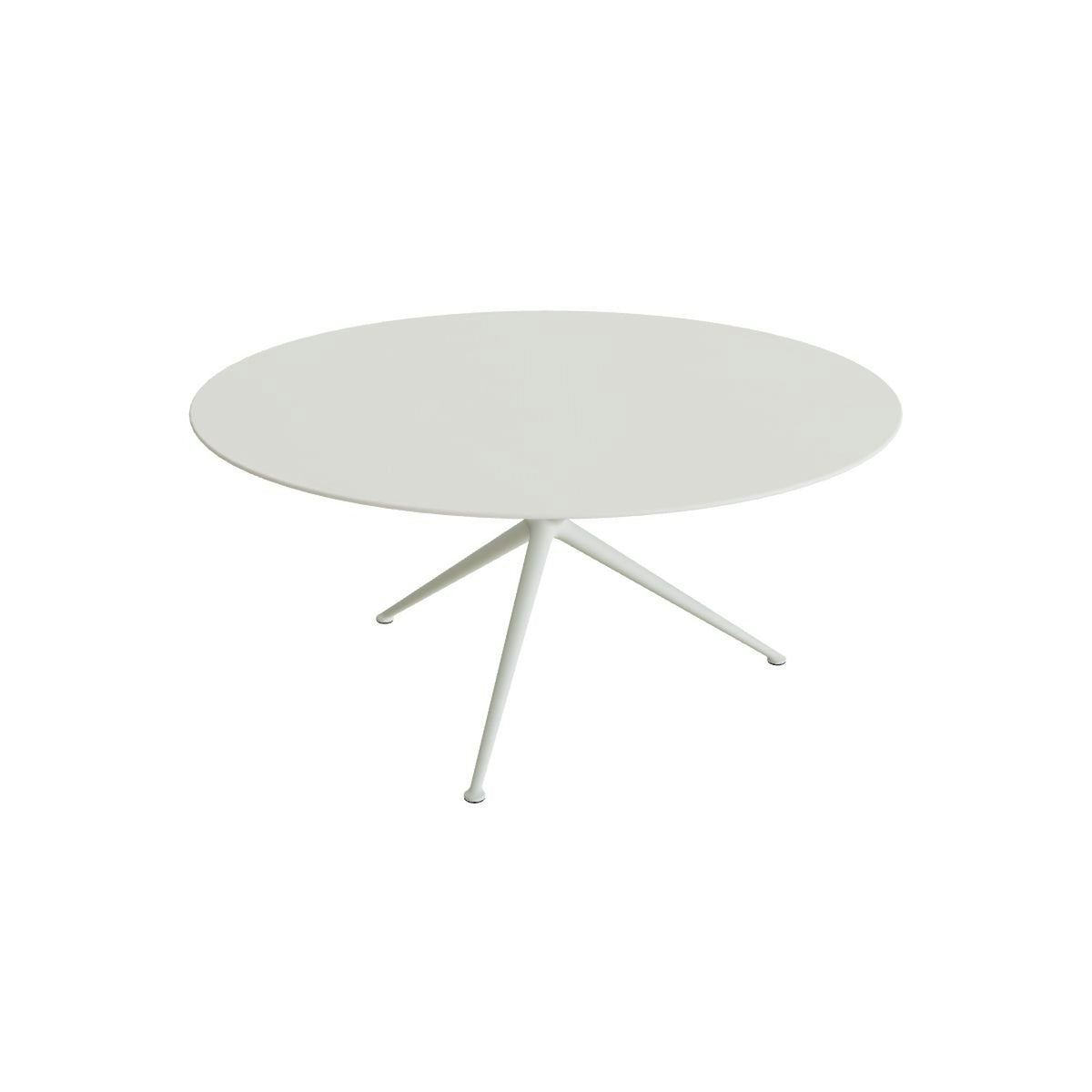 Royal Botania Exes Tisch rund 160 cm – weiß · Keramik weiß (white)