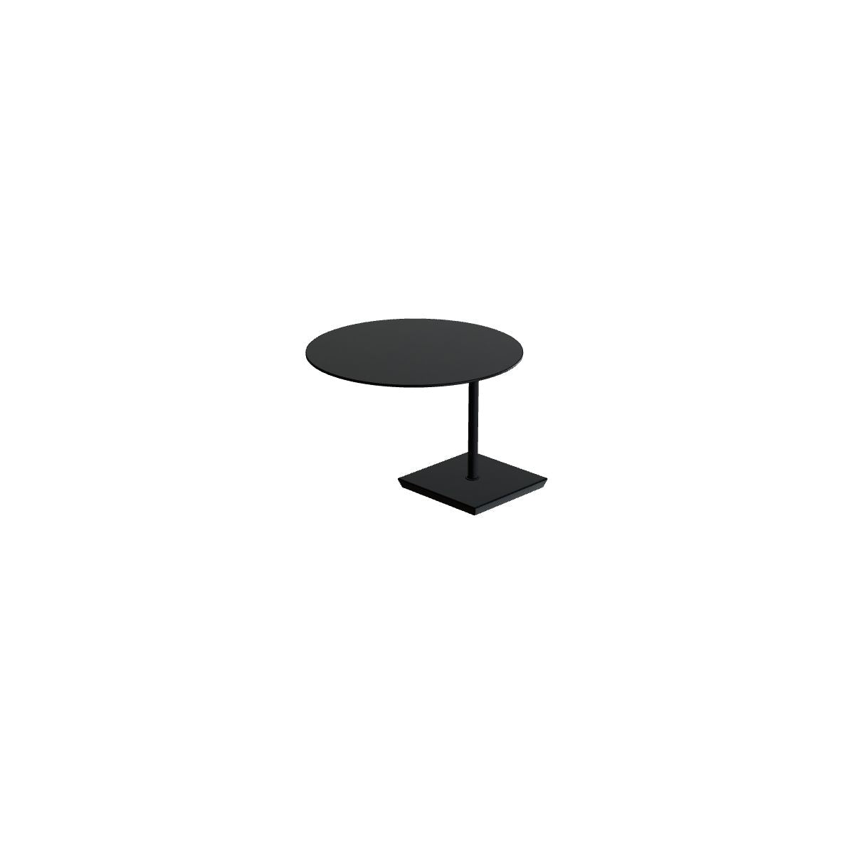 Royal Botania Mozaix Lounge Beistelltisch drehbar 40 cm, anthrazit