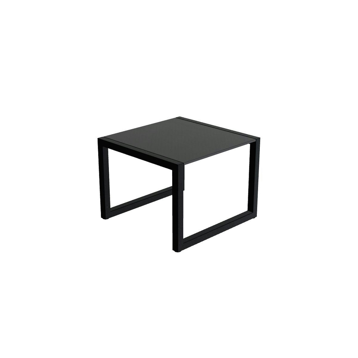 Royal Botania Ninix Beistelltisch 50 cm – anthrazit · Keramik schwarz (black)