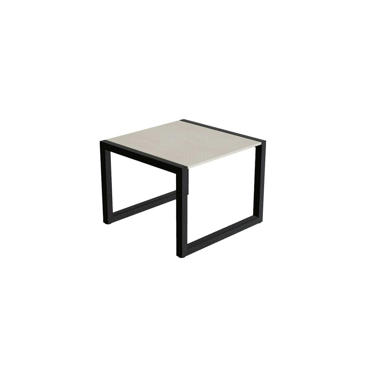 Royal Botania Ninix Beistelltisch 50 cm – bronze · Keramik zementgrau (Cemento Luminoso)