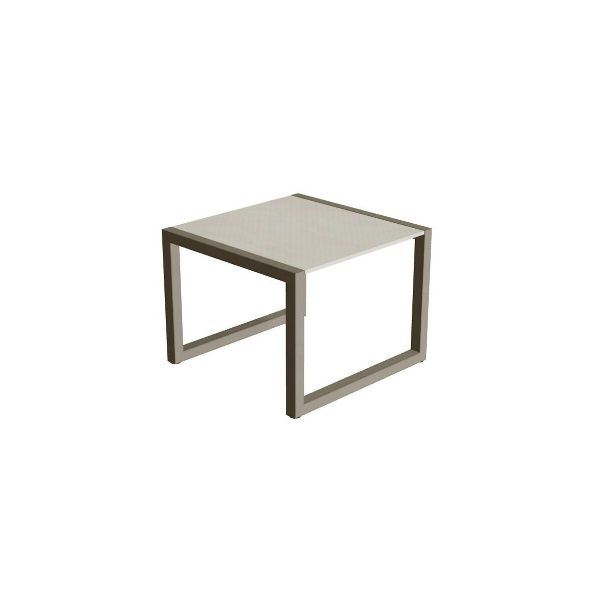Royal Botania Ninix Beistelltisch 50 cm – sand · Keramik zementgrau (Cemento Luminoso)