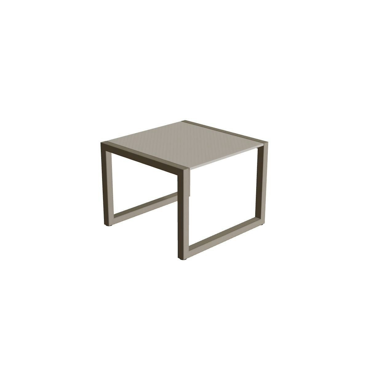 Royal Botania Ninix Beistelltisch 50 cm – sand · Keramik perlgrau (Pearl Grey)