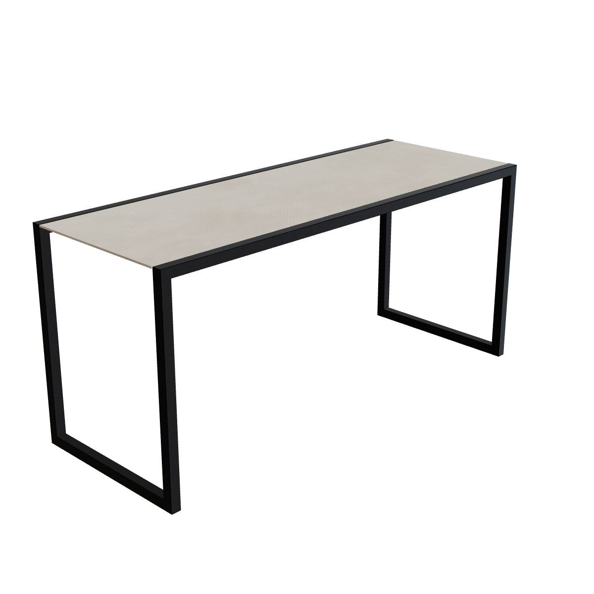 Royal Botania Ninix Bartisch 240 x 90 cm, Gestell anthrazit, Keramik zementgrau (Cemento Luminoso)