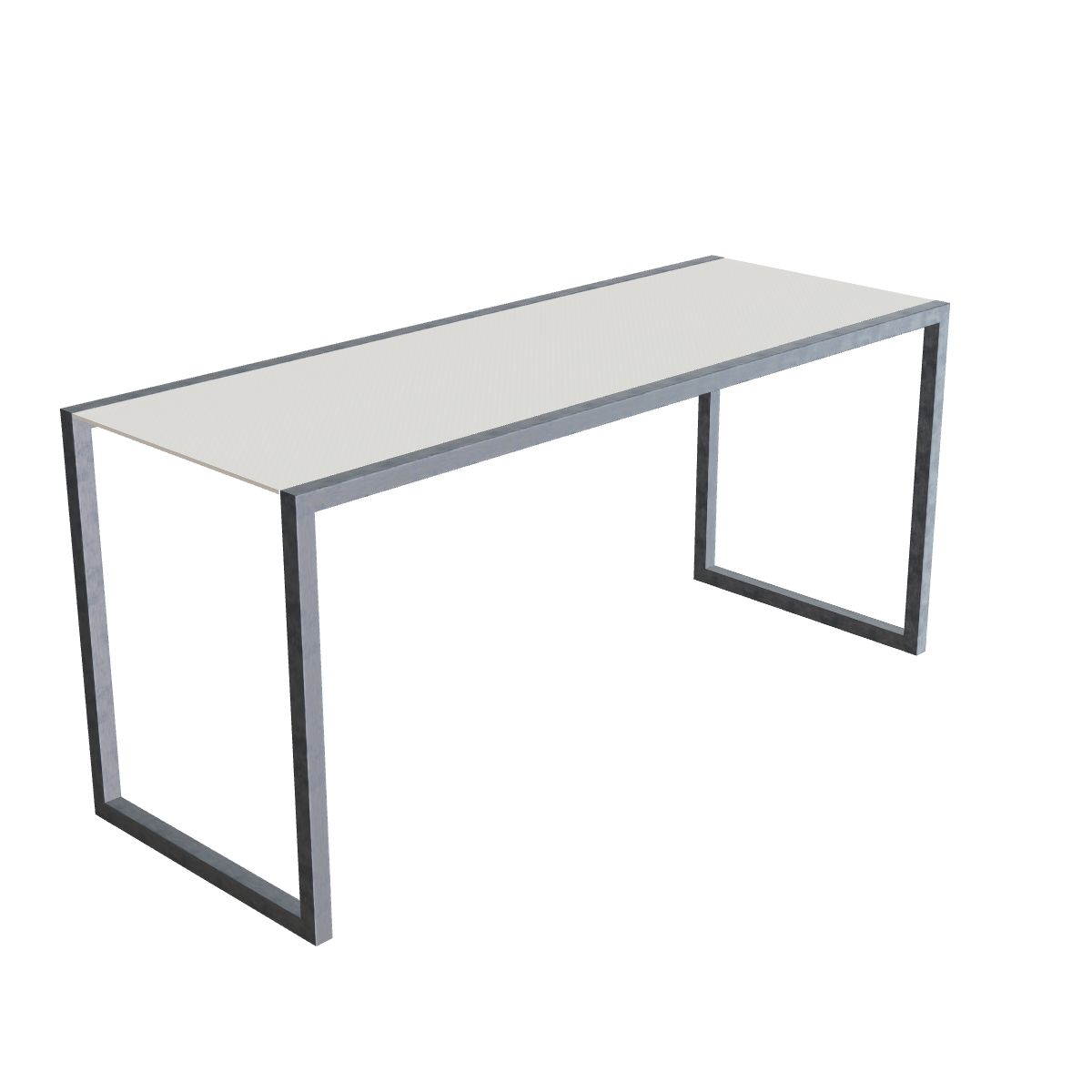 Royal Botania Ninix Bartisch 240 x 90 cm, Gestell Edelstahl elektropoliert, Keramik weiß (white)