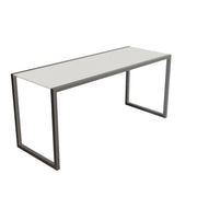 Royal Botania Ninix Bartisch 240 x 90 cm, Gestell Edelstahl gebürstet, Keramik weiß (white)