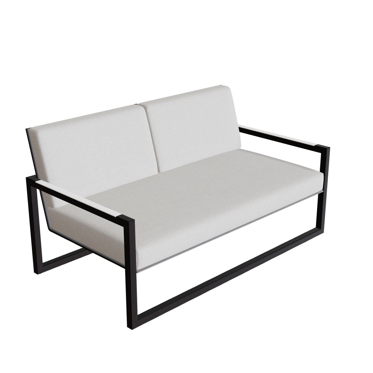 Royal Botania Ninix Lounge Sofa 160T, Gestell bronze, Batyline graphit (graphite)