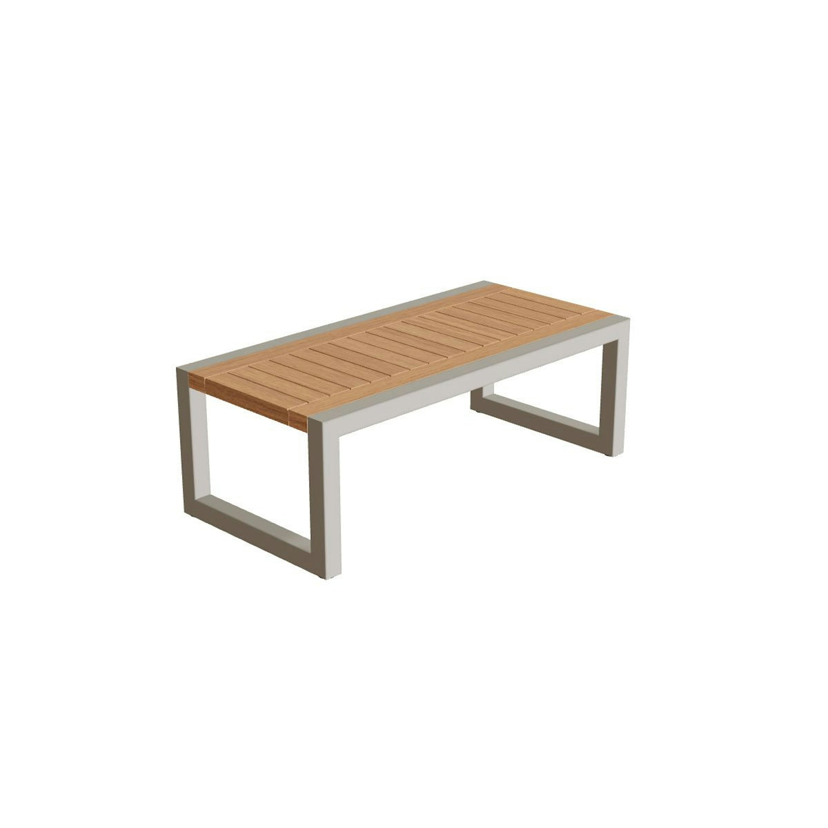 Royal Botania Ninix Lounge Tisch 40T – pebble · Teak