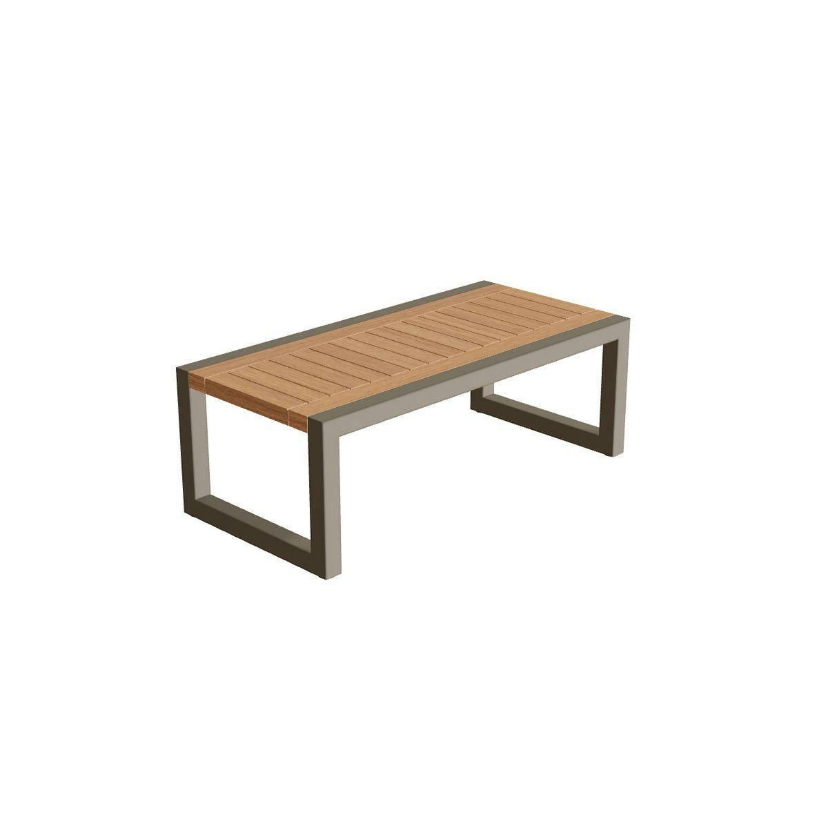 Royal Botania Ninix Lounge Tisch 40T – sand · Teak