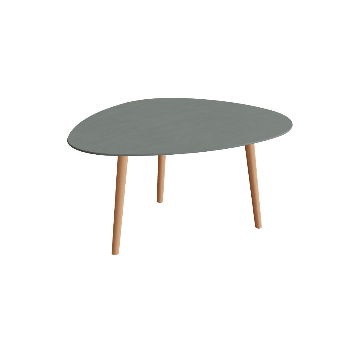 Royal Botania Styletto Esstisch Plektrum 150 cm, Teakbeine, Keramik steingrün (Verdezza Amazon)