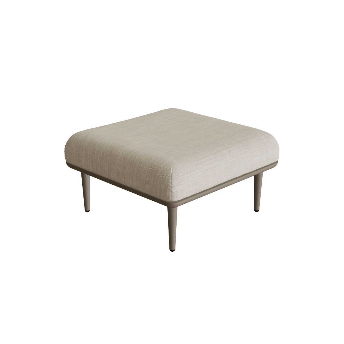 Royal Botania Styletto Lounge Sitzbasis 72 x 72 cm, Gestell sand