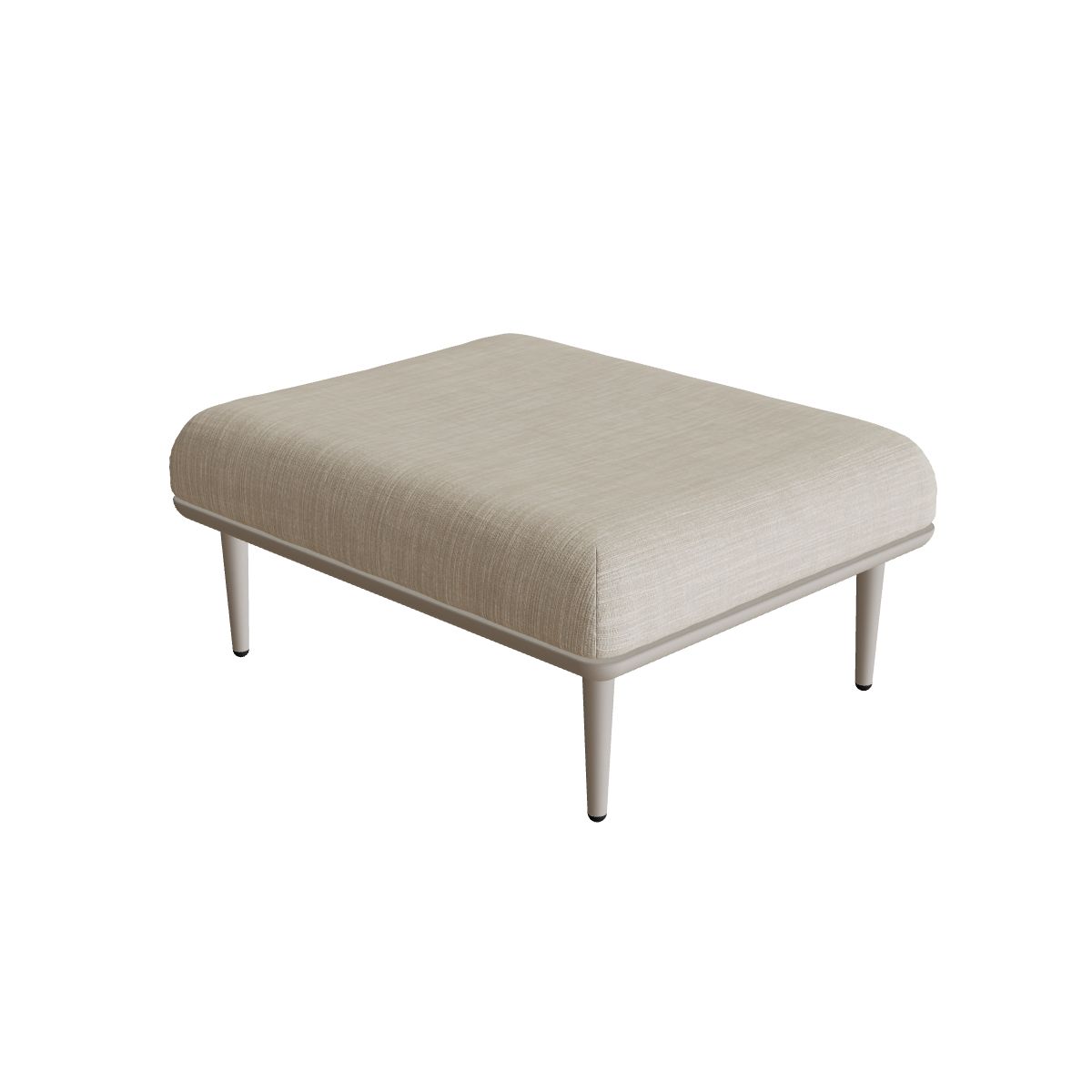 Royal Botania Styletto Lounge Sitzbasis 72 x 90 cm, Gestell pebble