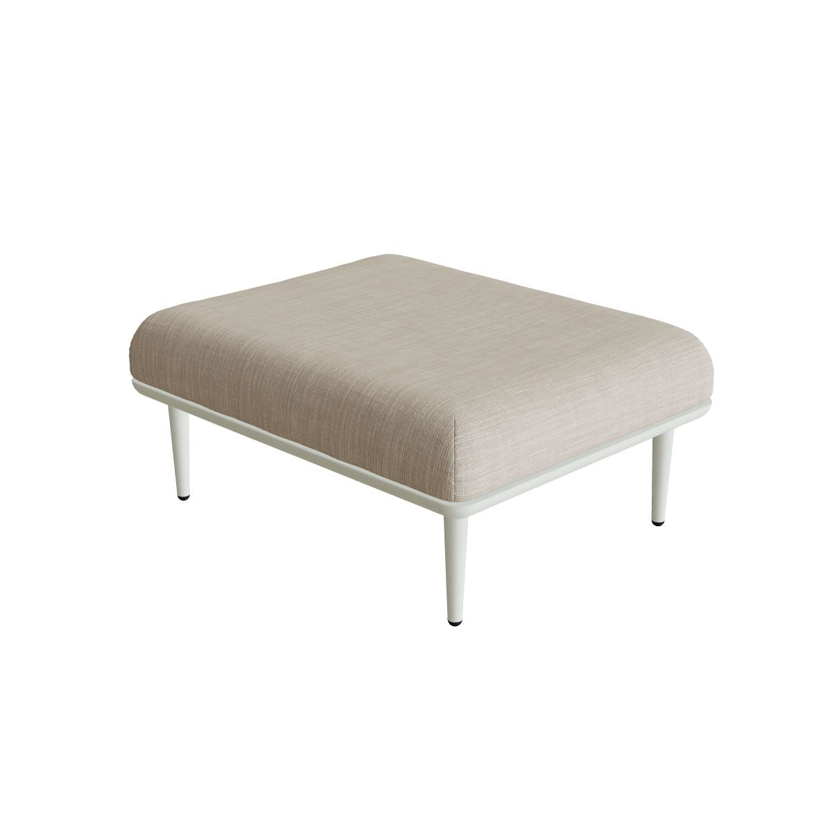 Royal Botania Styletto Lounge Sitzbasis 72 x 90 cm, Gestell weiß